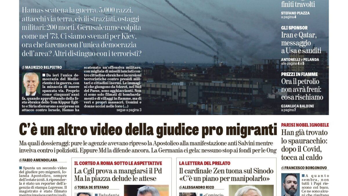 Oggi in edicola