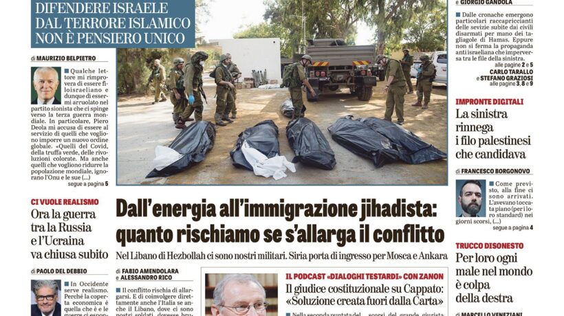 Oggi in edicola