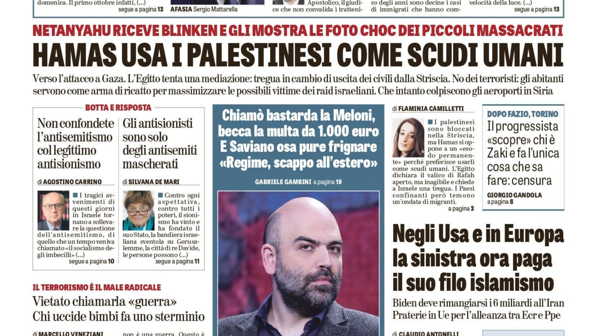 Oggi in edicola