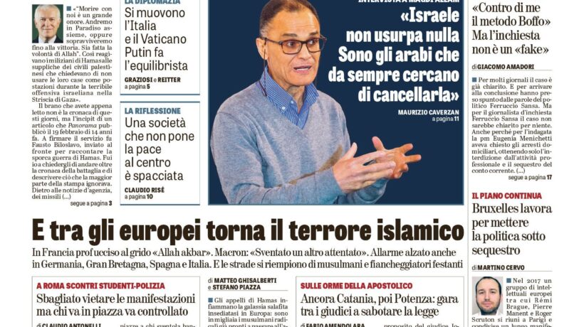 Oggi in edicola