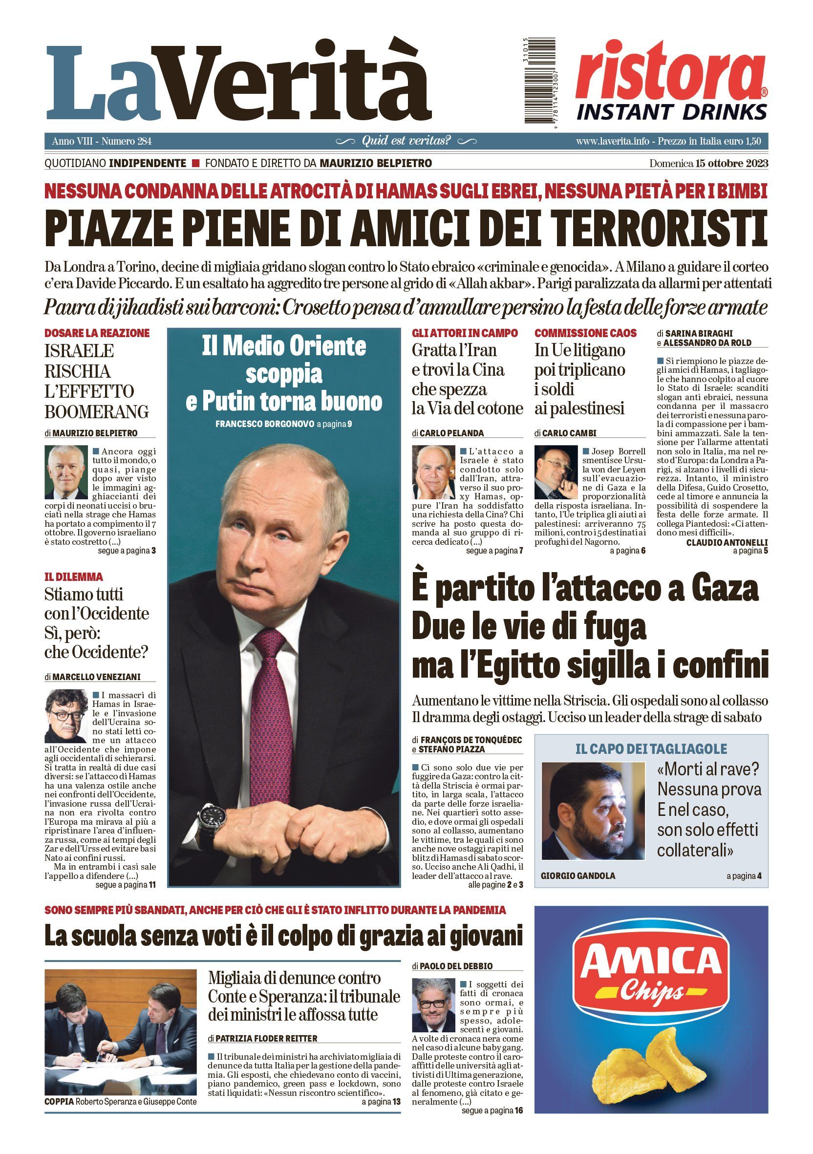 Oggi in edicola