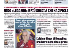 Oggi in edicola