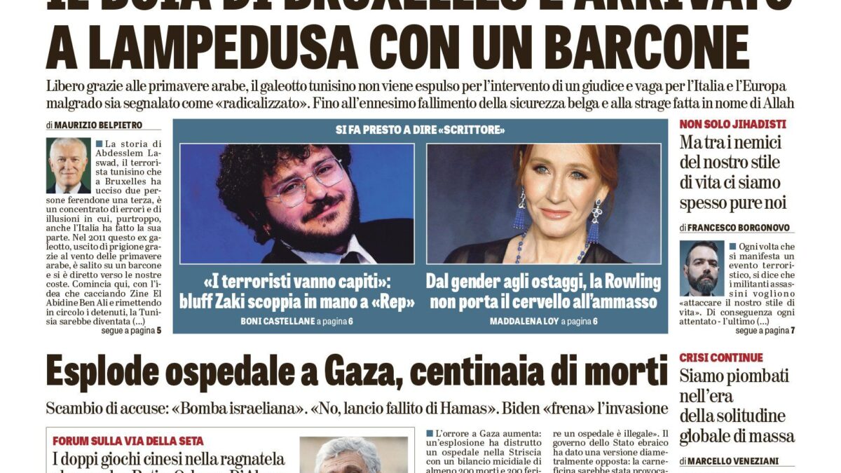 Oggi in edicola
