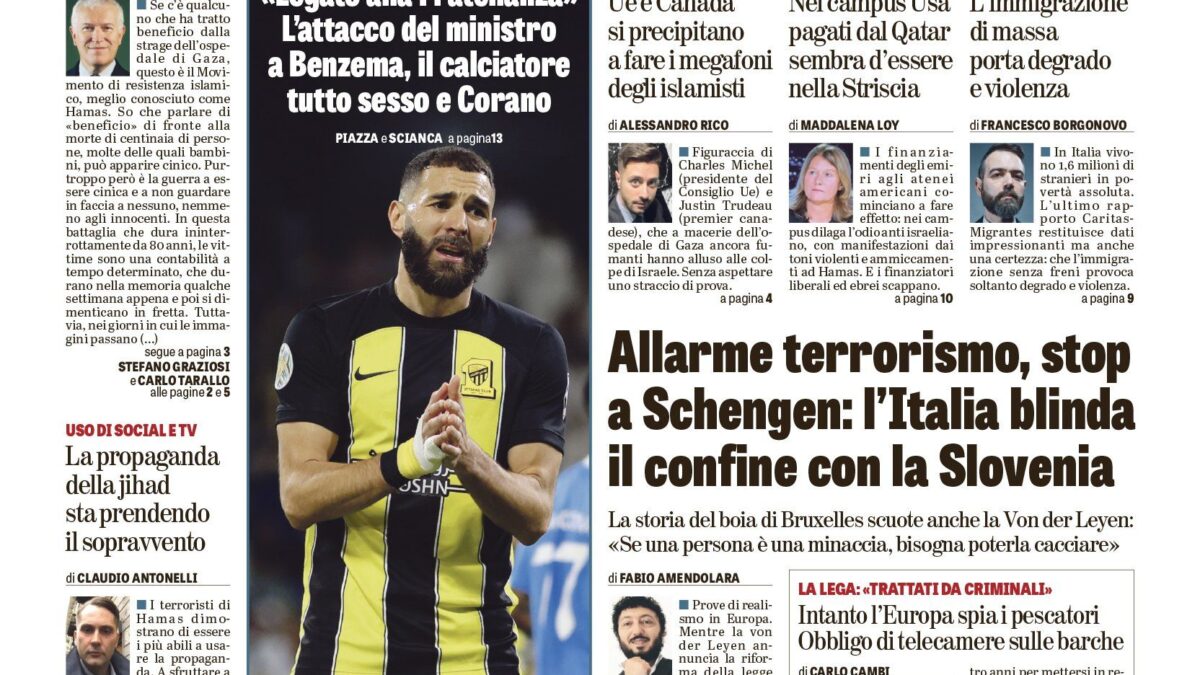 Oggi in edicola