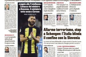Oggi in edicola