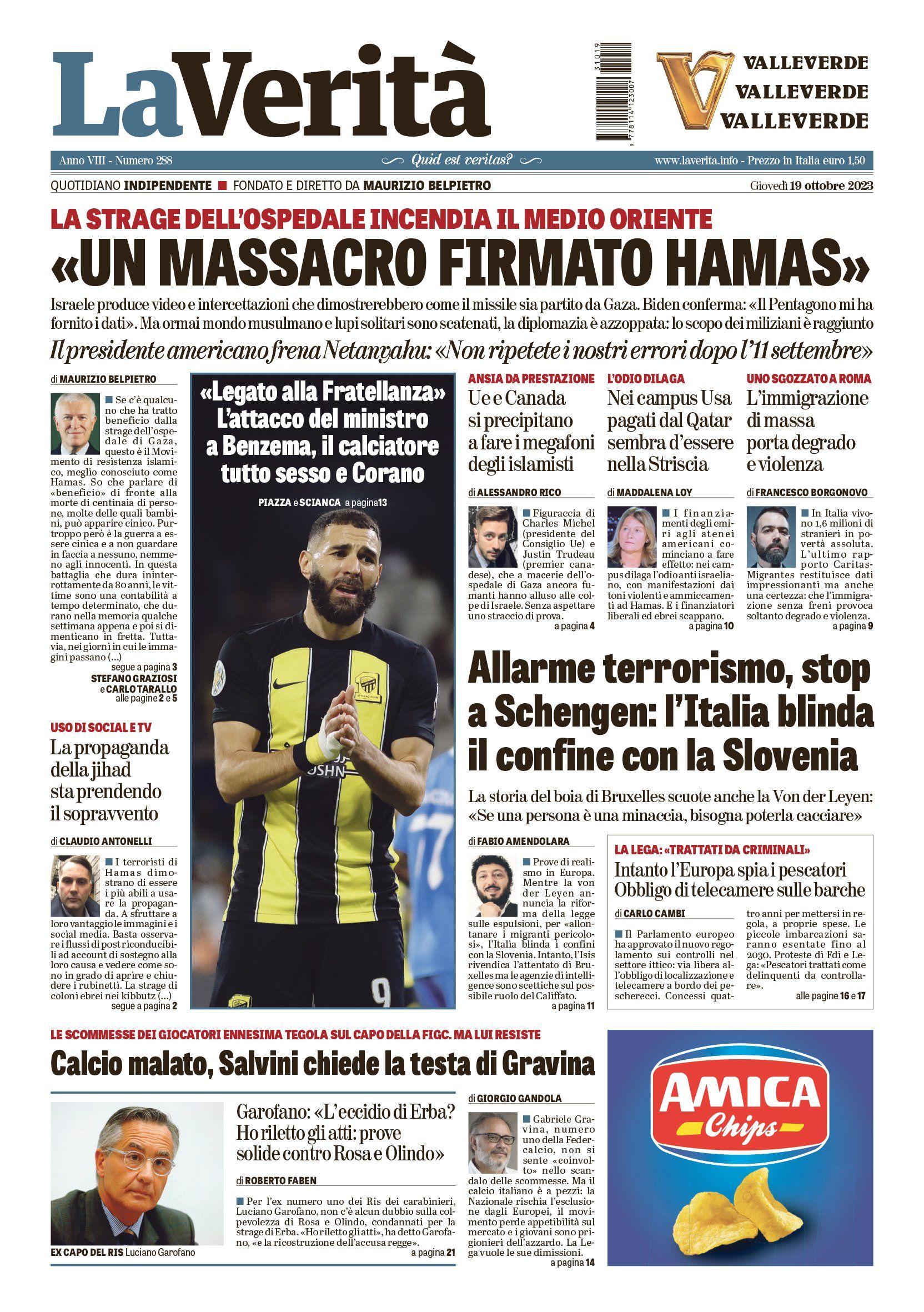 Oggi in edicola