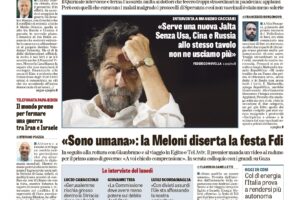 Oggi in edicola