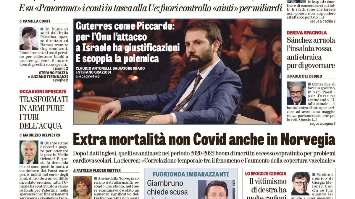 Oggi in edicola