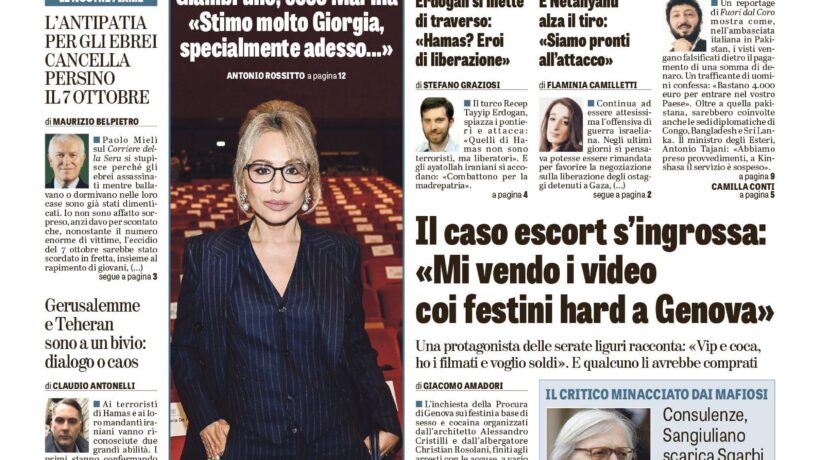 Oggi in edicola