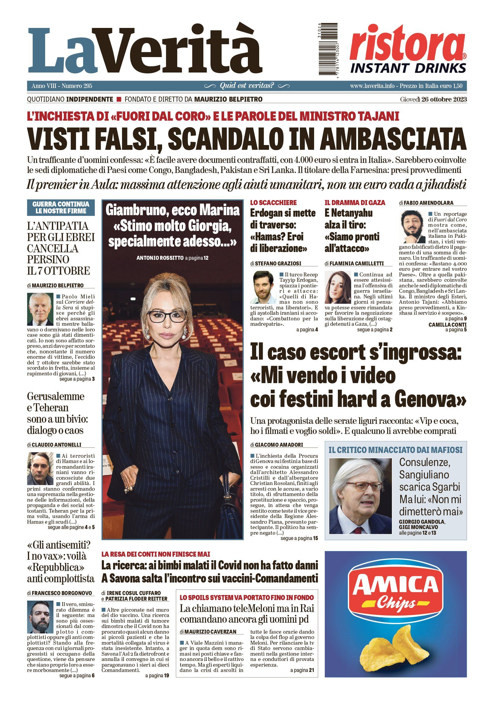 Oggi in edicola
