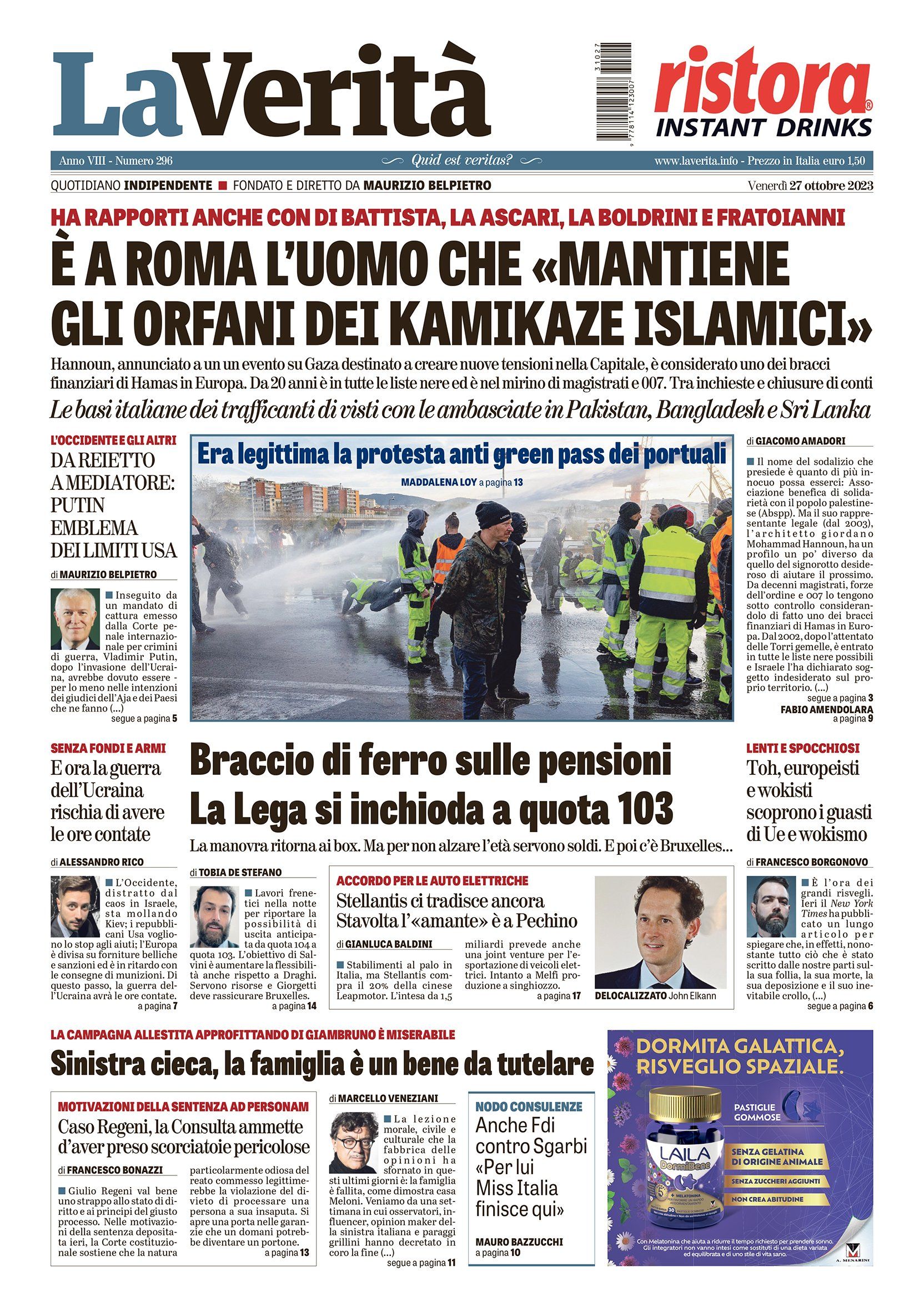 Oggi in edicola