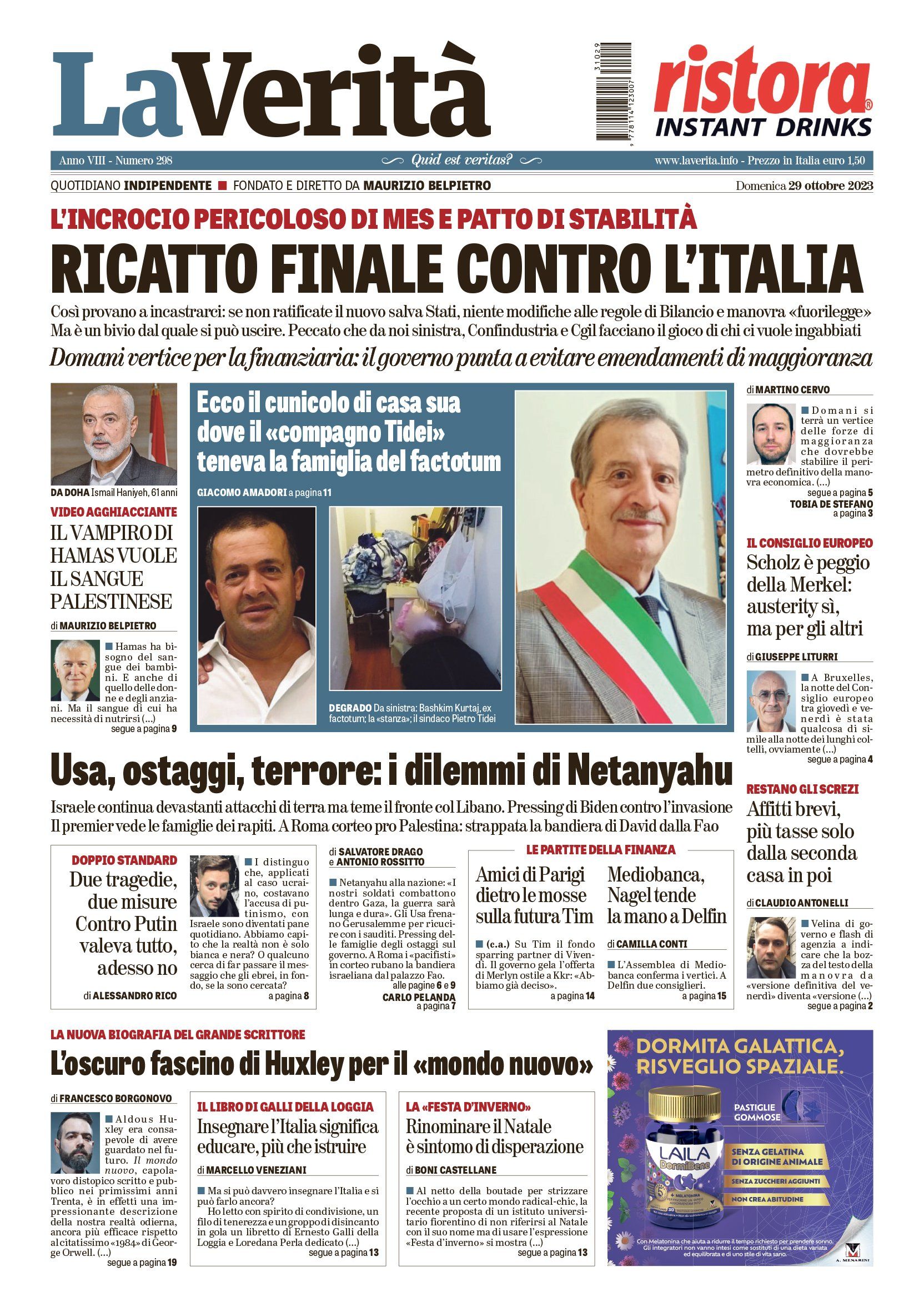 Oggi in edicola