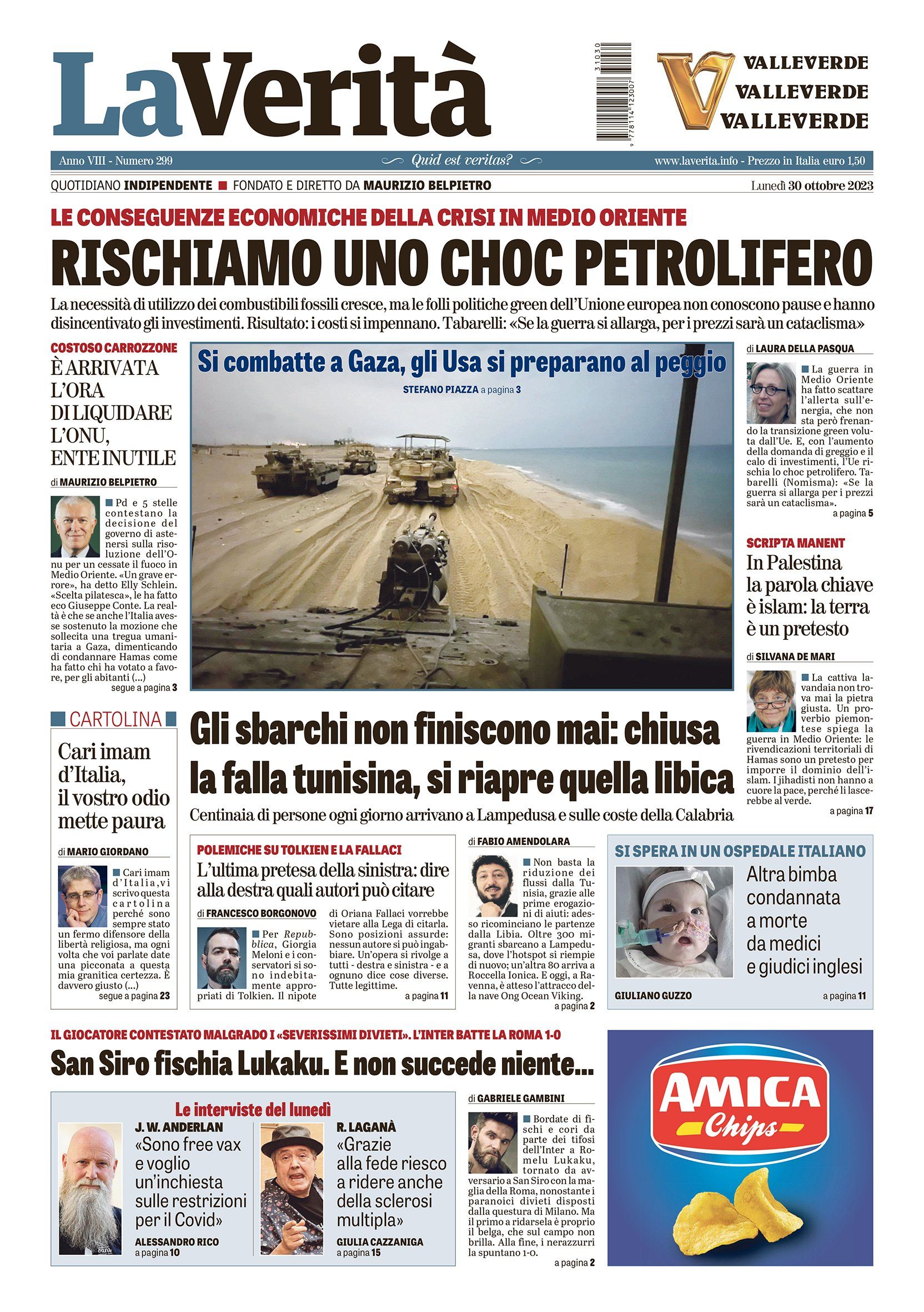 Oggi in edicola