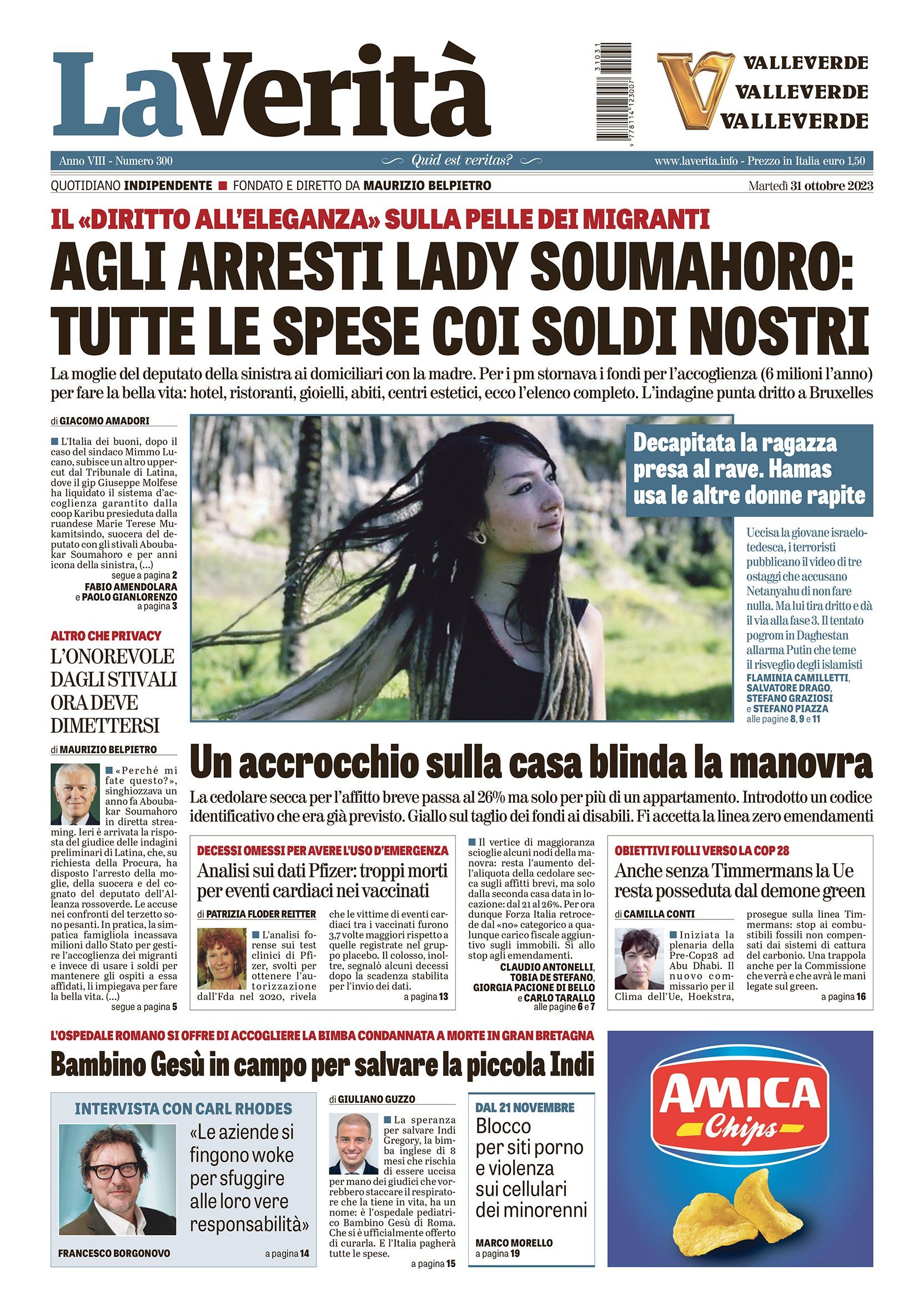 Oggi in edicola