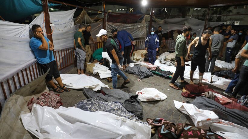 Esplode ospedale a Gaza, centinaia di morti