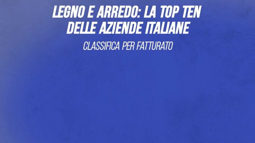 Legno e arredo: la top ten delle aziende