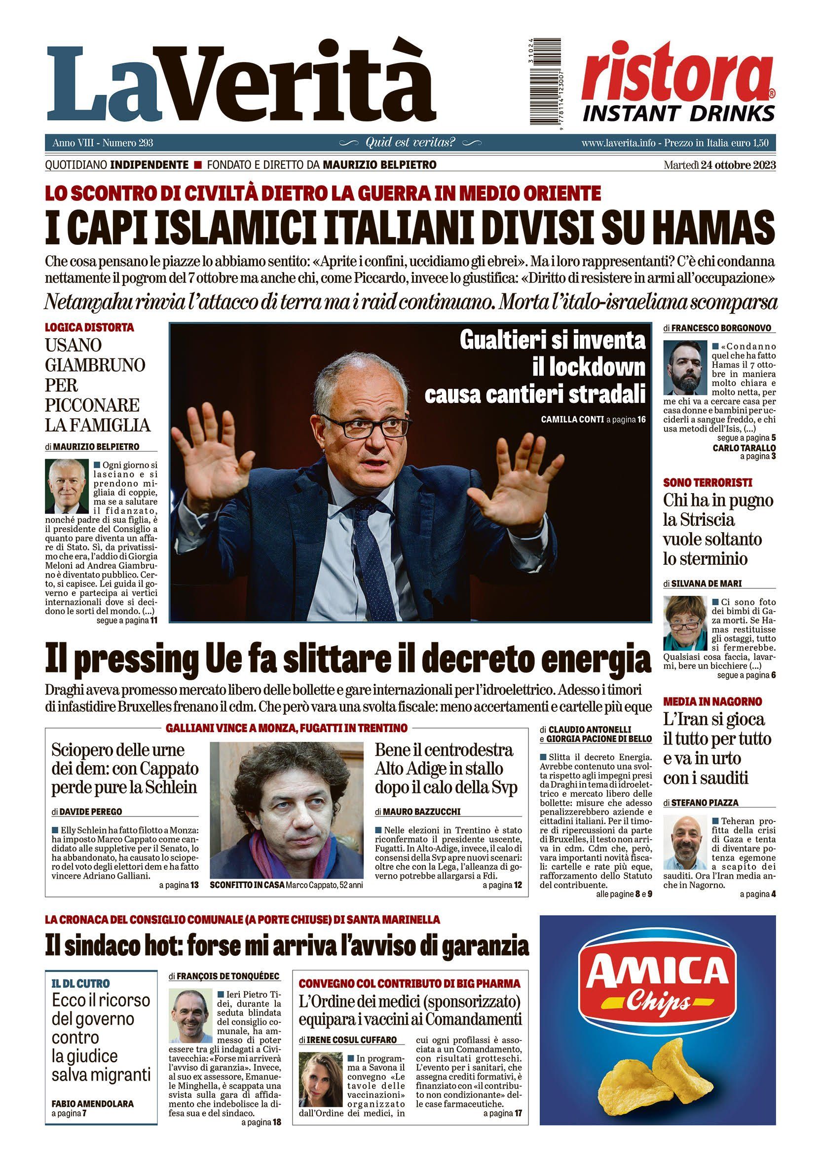 Oggi in edicola
