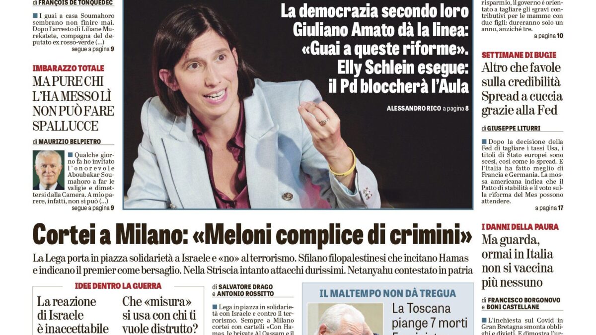 Oggi in edicola