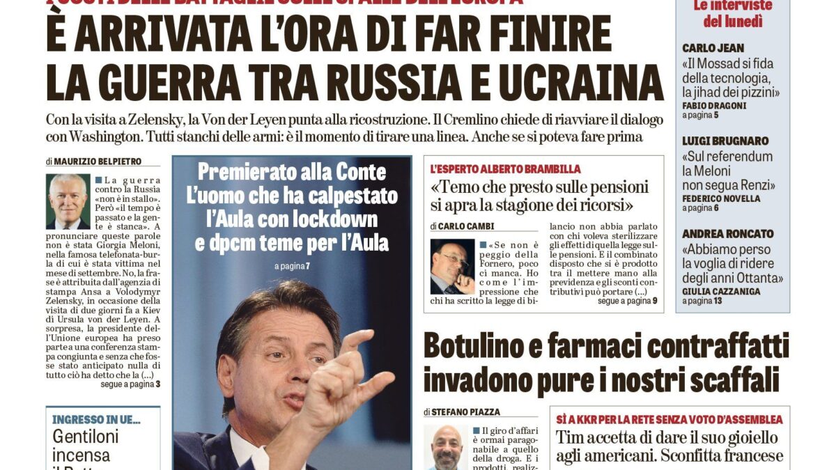 Oggi in edicola
