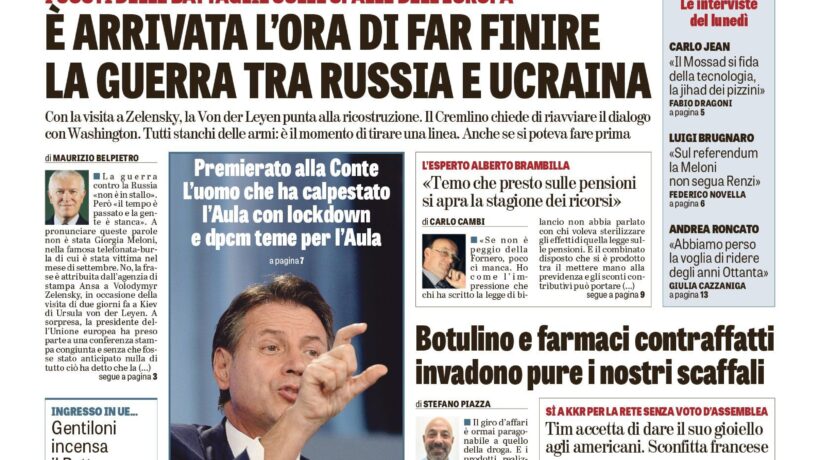 Oggi in edicola