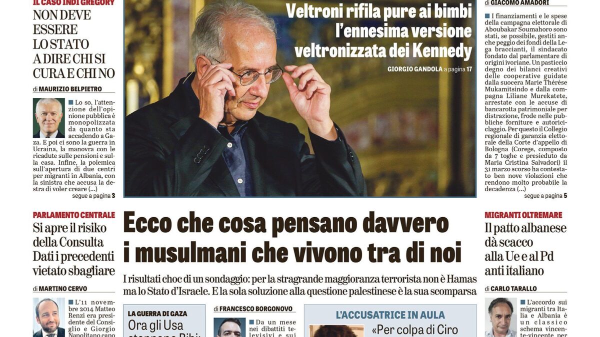Oggi in edicola