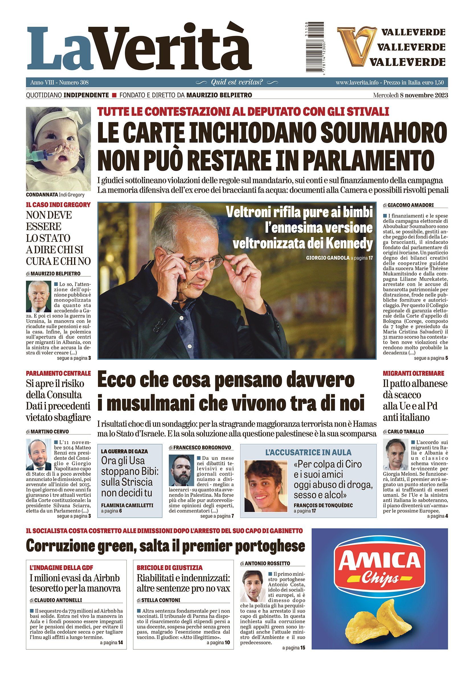 Oggi in edicola