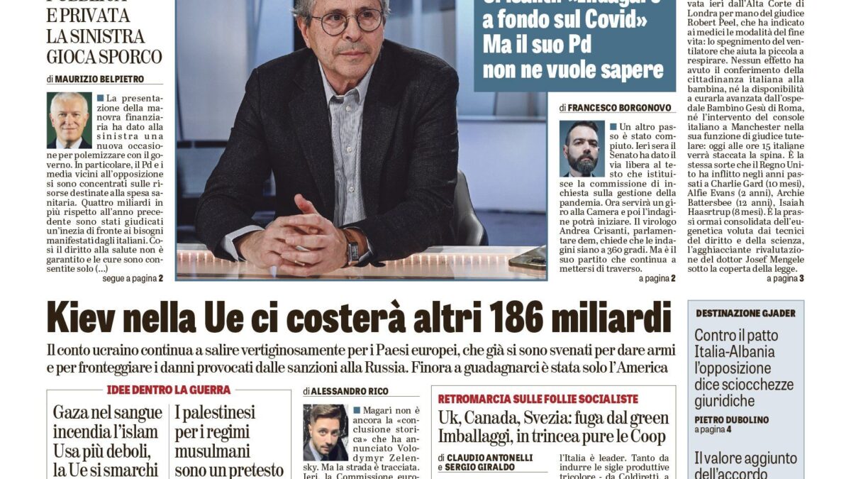 Oggi in edicola
