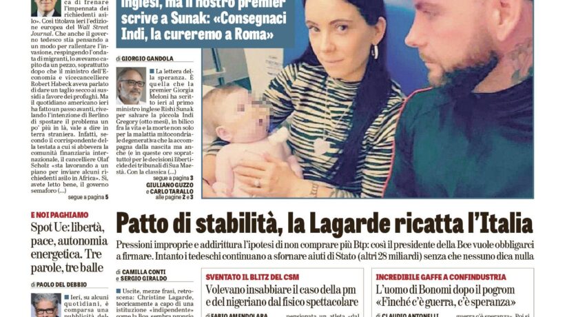 Oggi in edicola