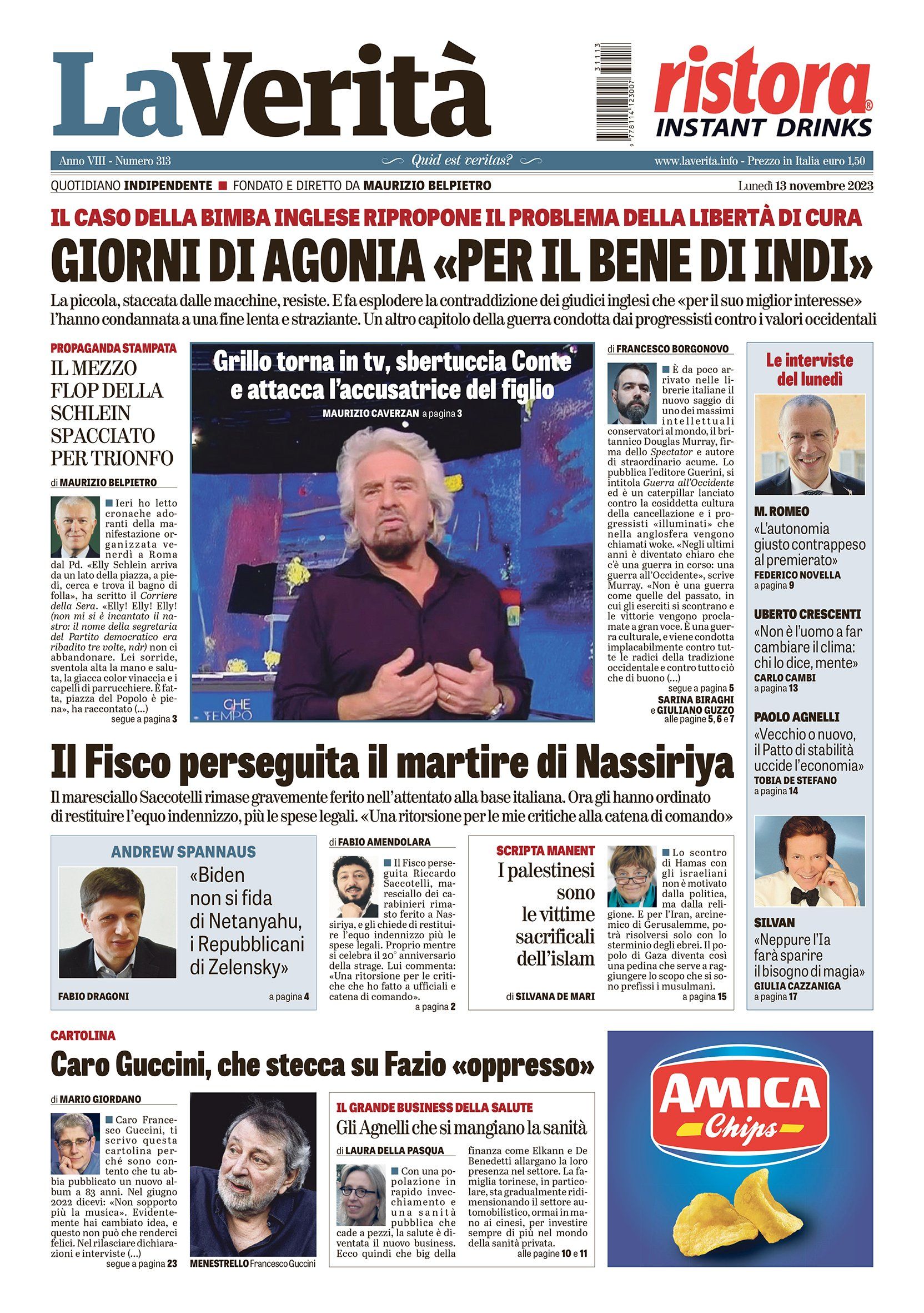 Oggi in edicola
