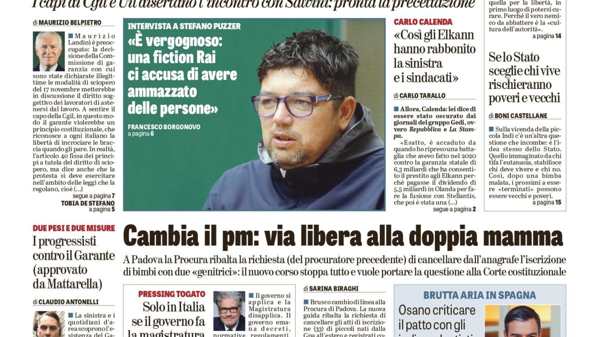 Oggi in edicola
