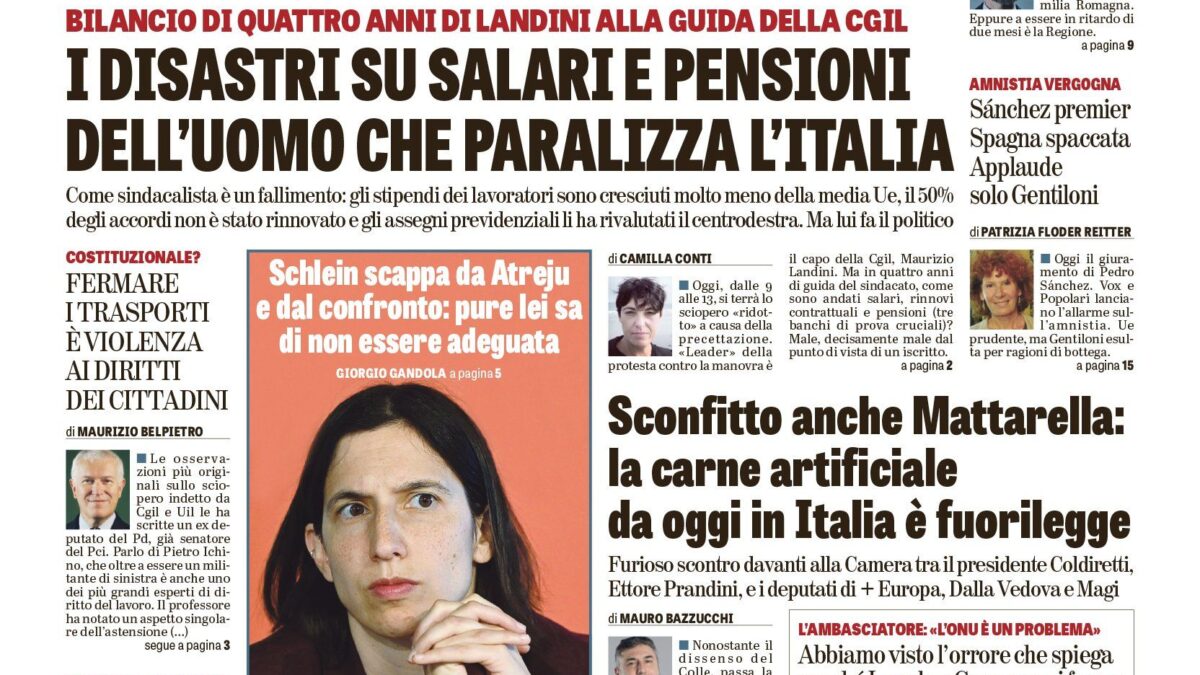 Oggi in edicola