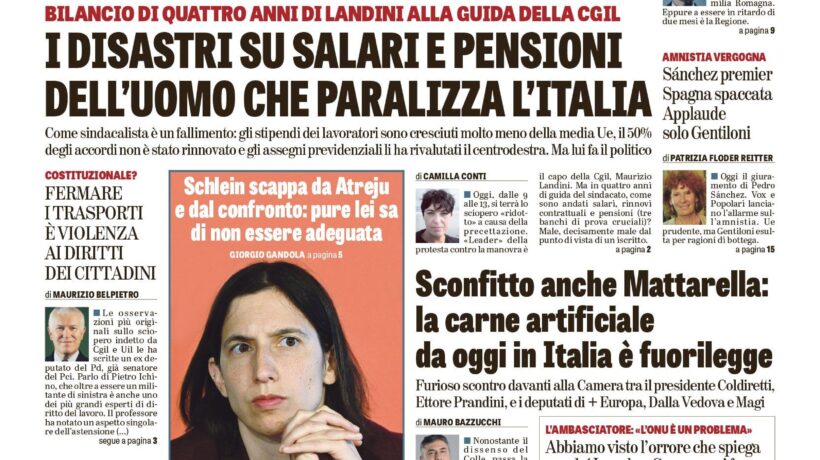 Oggi in edicola