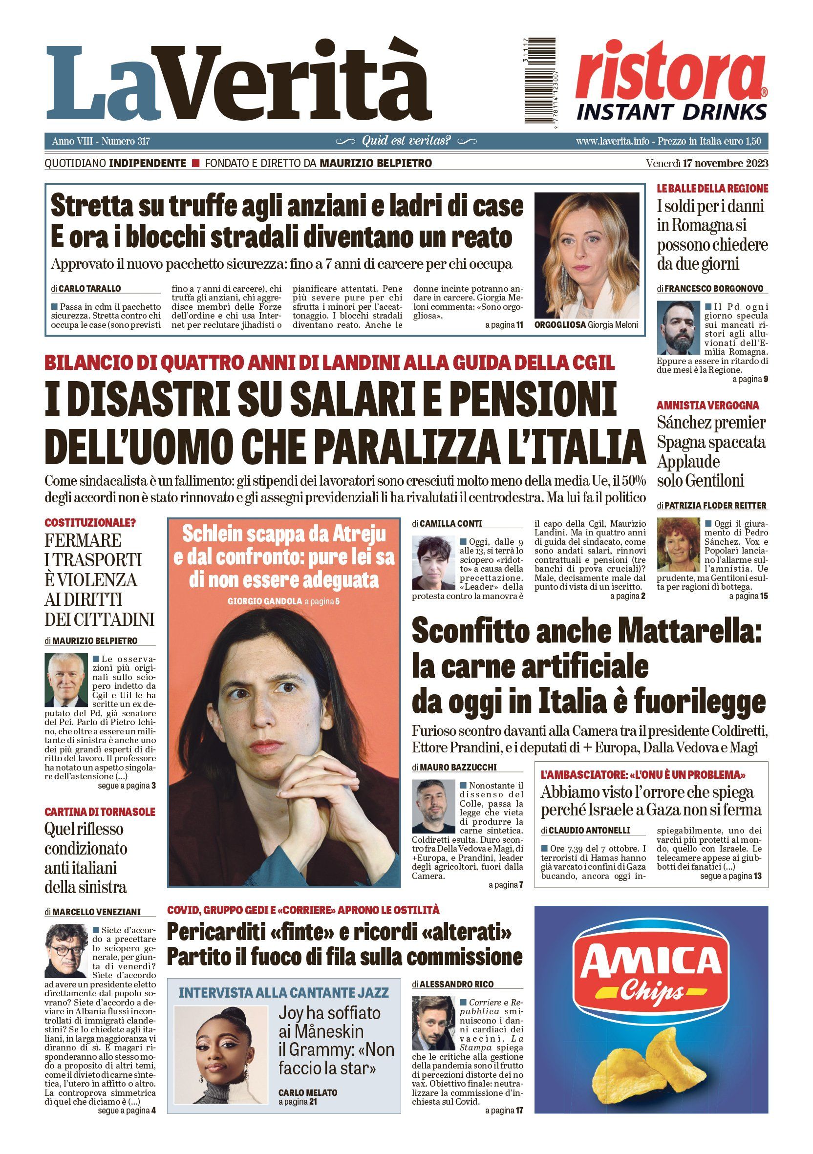 Oggi in edicola