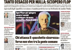 Oggi in edicola