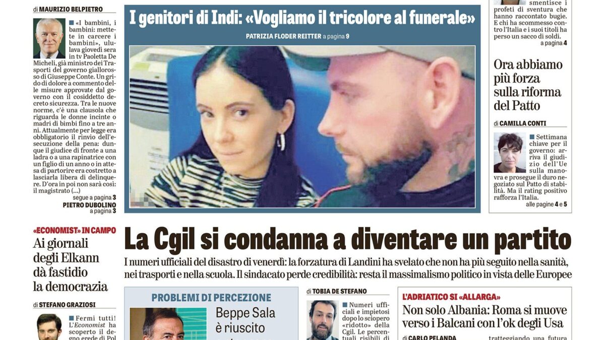 Oggi in edicola