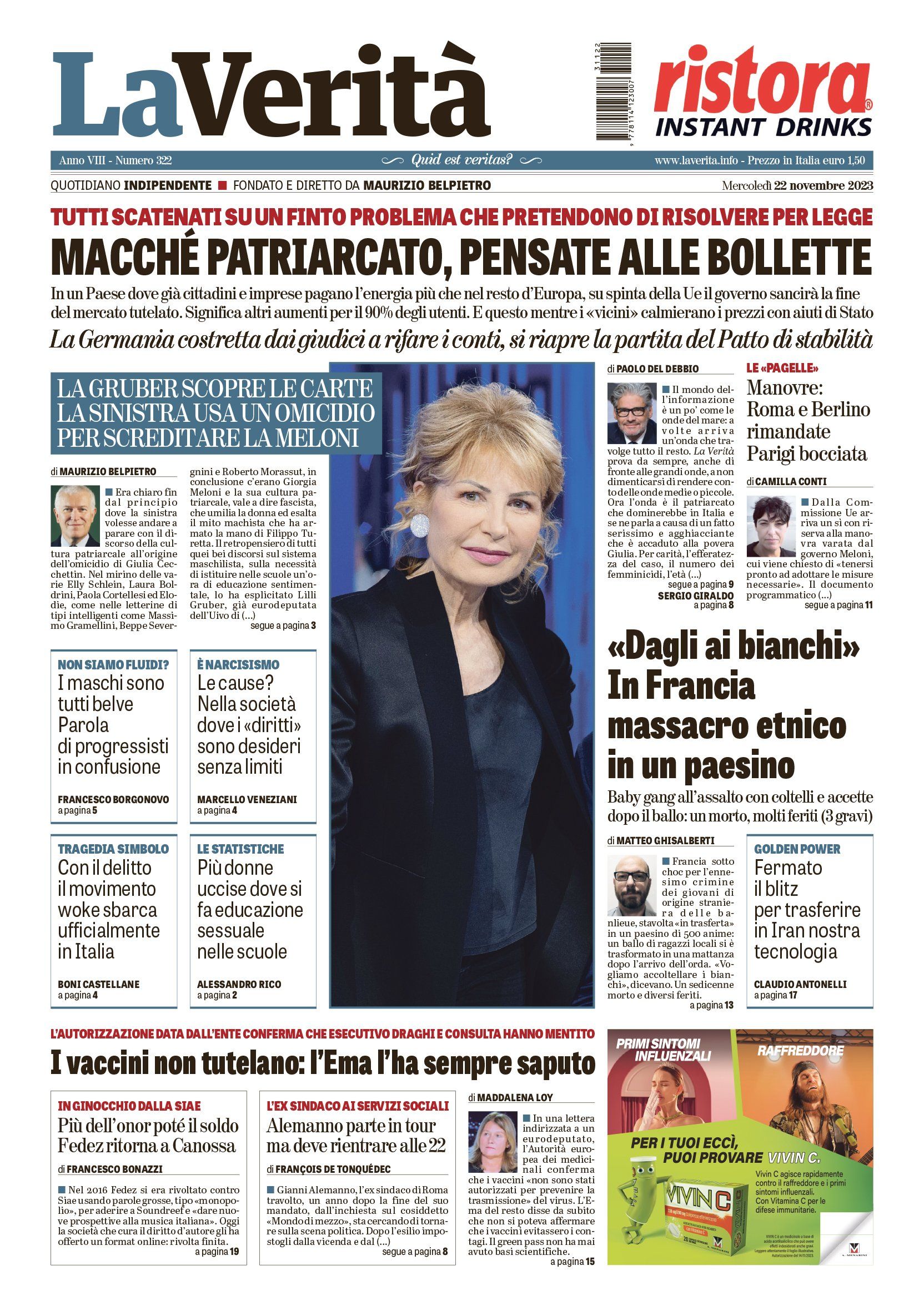 Oggi in edicola