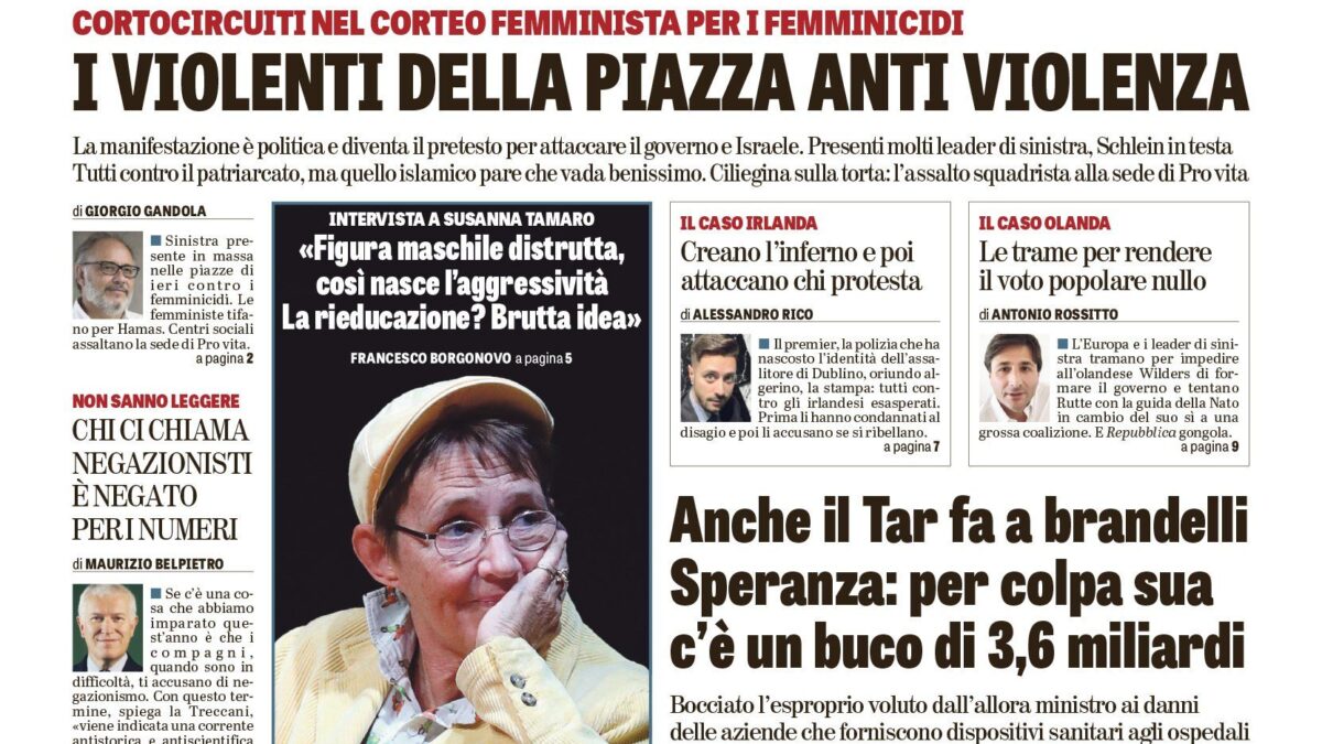 Oggi in edicola