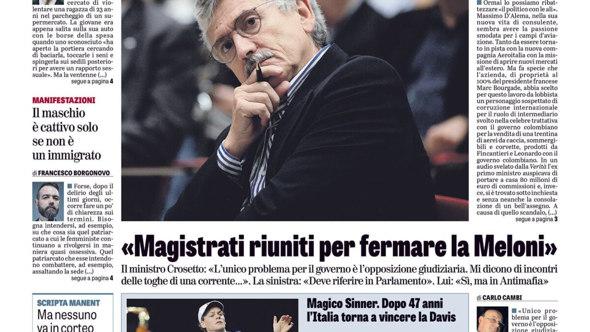 Oggi in edicola