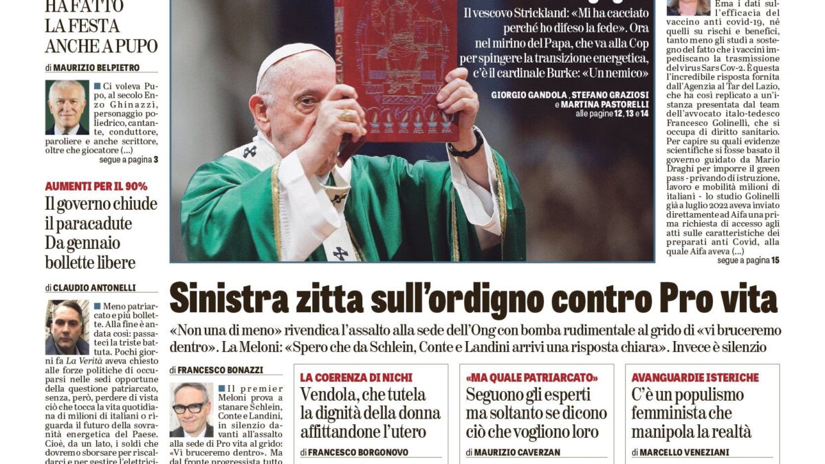 Oggi in edicola