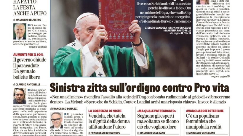 Oggi in edicola