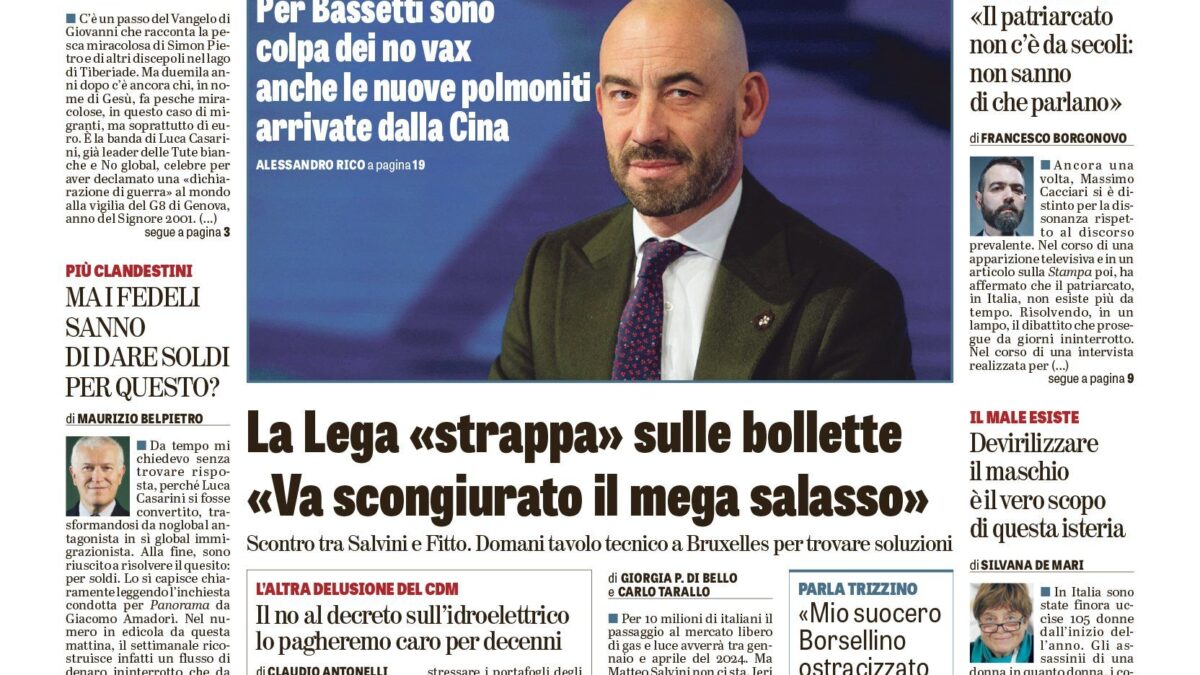 Oggi in edicola