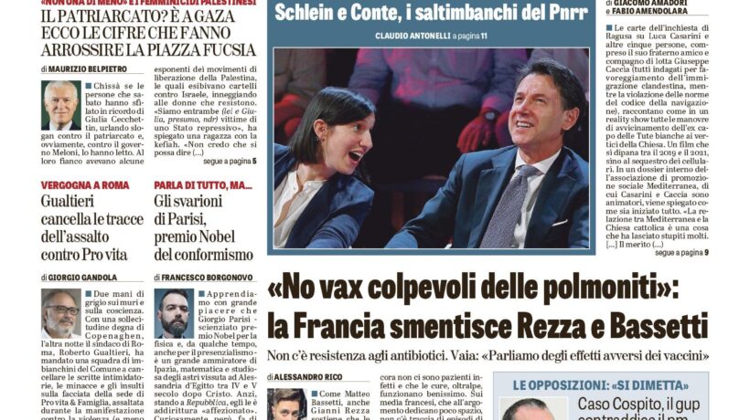 Oggi in edicola