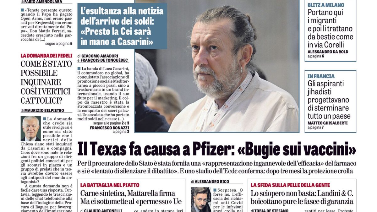 Oggi in edicola