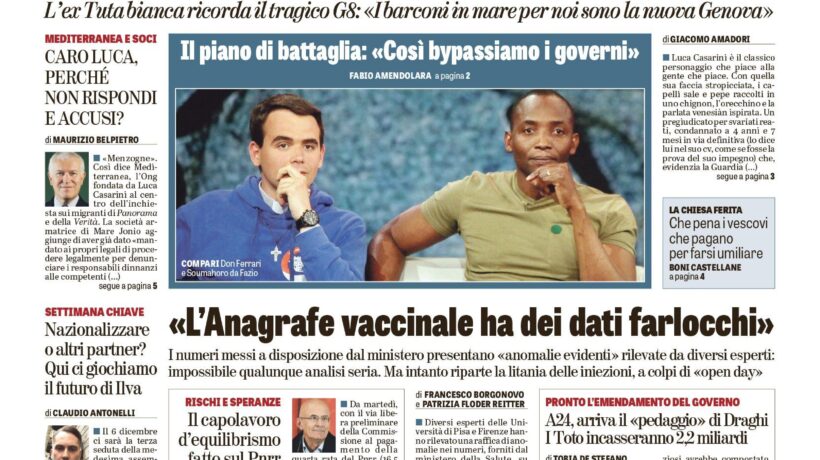 Oggi in edicola