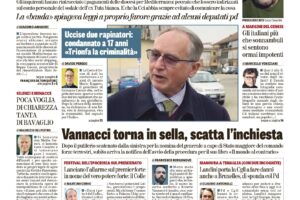 Oggi in edicola