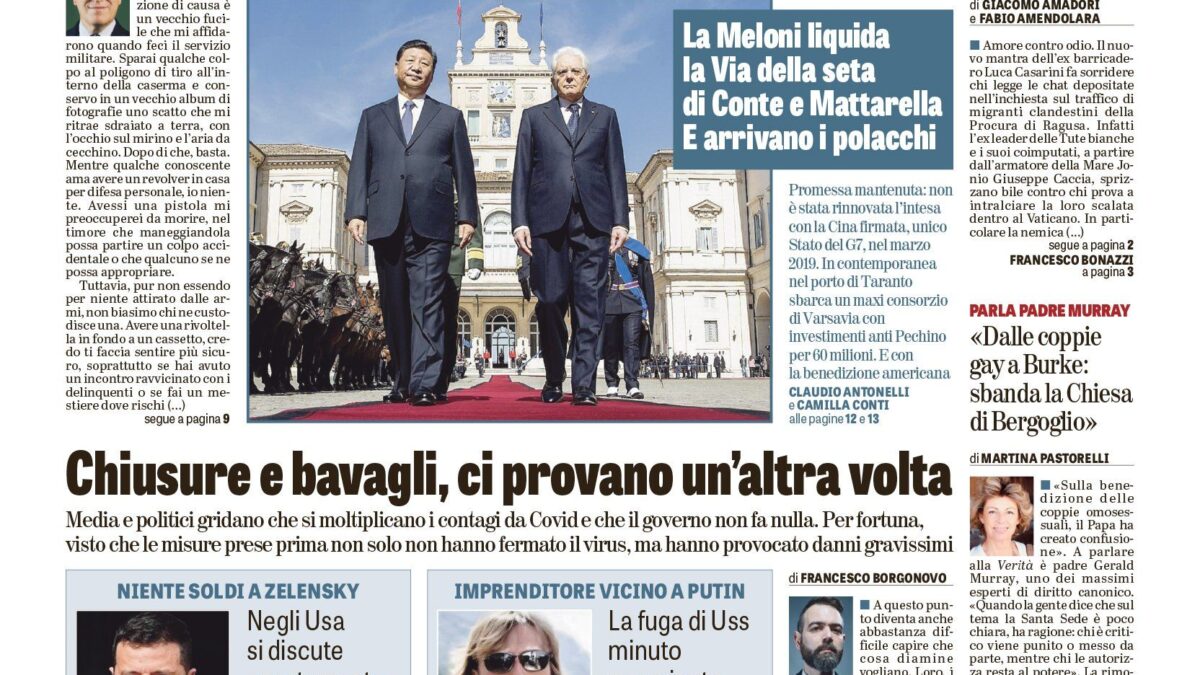 Oggi in edicola