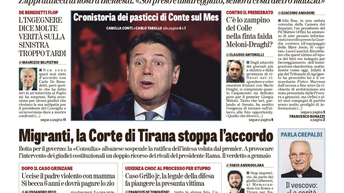 Oggi in edicola