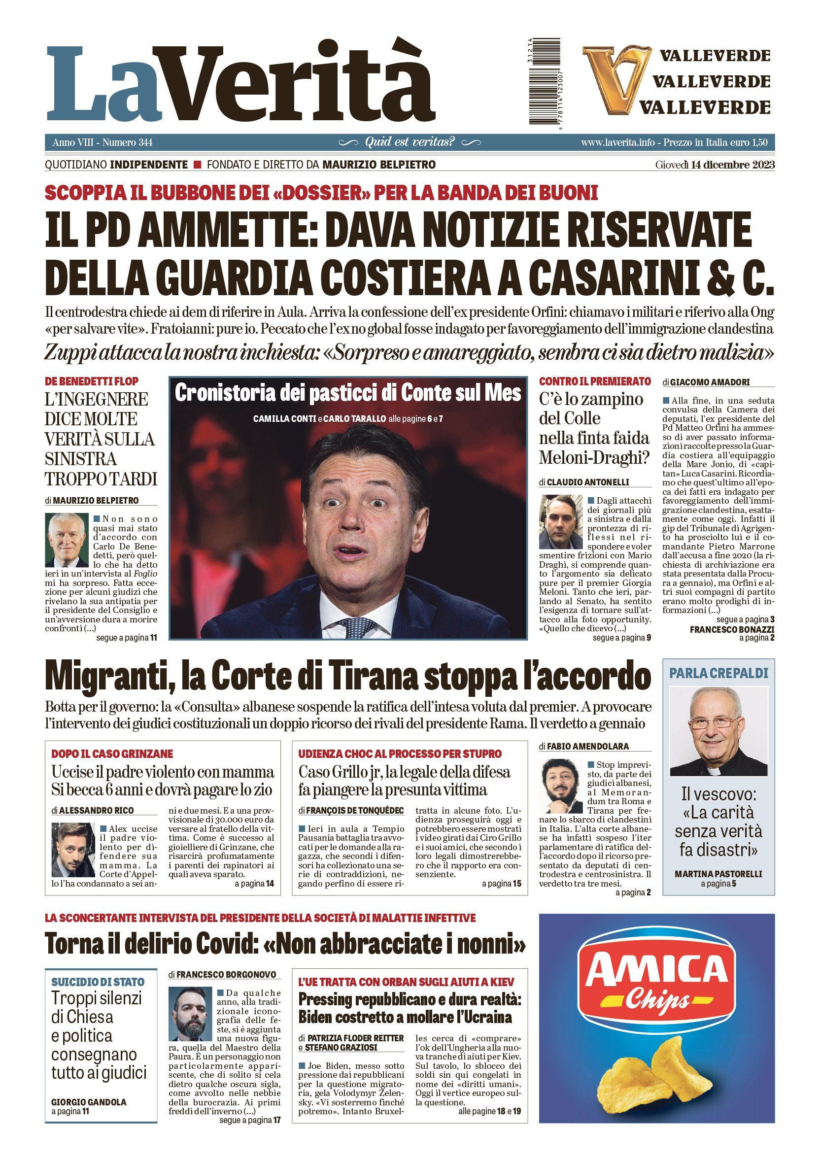 Oggi in edicola