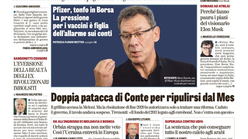Oggi in edicola