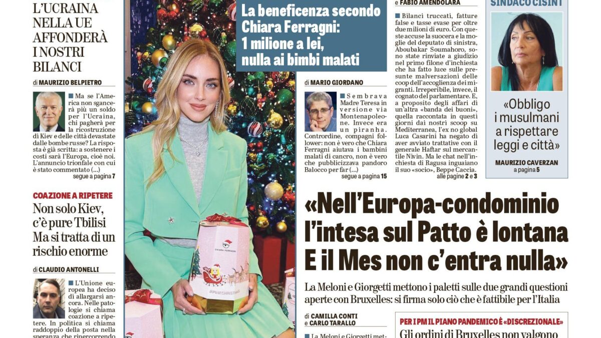Oggi in edicola